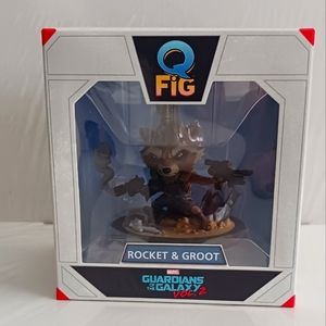Marvel's Guardians of the Galaxy Vol.2 Rocket & Groot Q-Fig by Quantum Mechanix